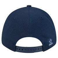 Casquette ajustable 9FORTY extensible Pivot Dallas Cowboys New Era pour tout-petits, bleu marine