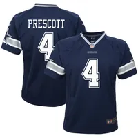 Women's Nike Dak Prescott Navy Dallas Cowboys Game Team Jersey