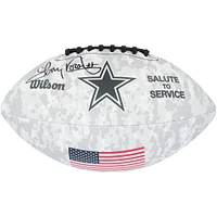 Tony Dorsett Dallas Cowboys Autographié Salute To Service Wilson Football 2024
