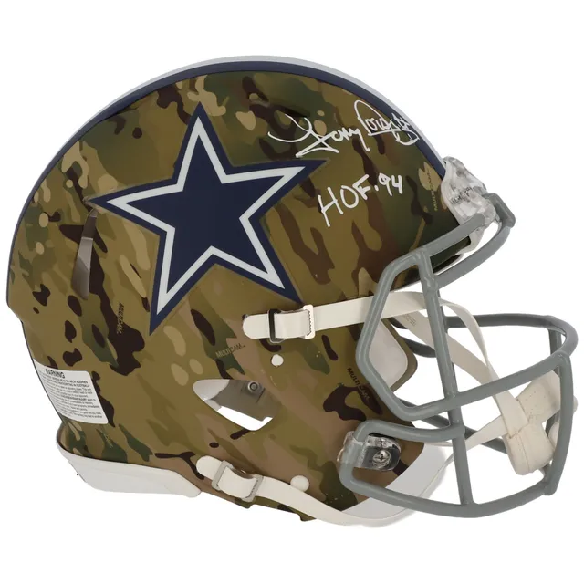 Dallas Cowboys Helmet Riddell Authentic Full Size Speed Style On-Field Alternate