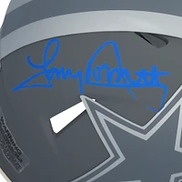 Tony Dorsett Dallas Cowboys Autographed Riddell Slate Speed Mini Helmet 