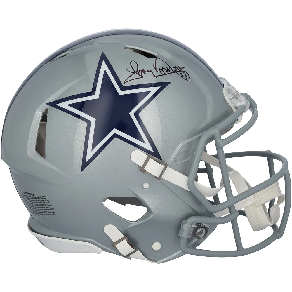 Casque Riddell Speed authentique autographié par Tony Dorsett des Cowboys de Dallas
