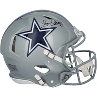 Casque Riddell Speed ​​authentique autographié par Tony Dorsett des Cowboys de Dallas