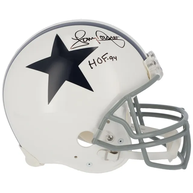 Lids Tony Dorsett Dallas Cowboys Fanatics Authentic Autographed Riddell AMP  Alternate Speed Replica Helmet with HOF Inscription