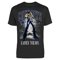 T-shirt unisexe noir Dallas Cowboys Lainey Wilson Thanksgiving Halftime Call A Cowboy