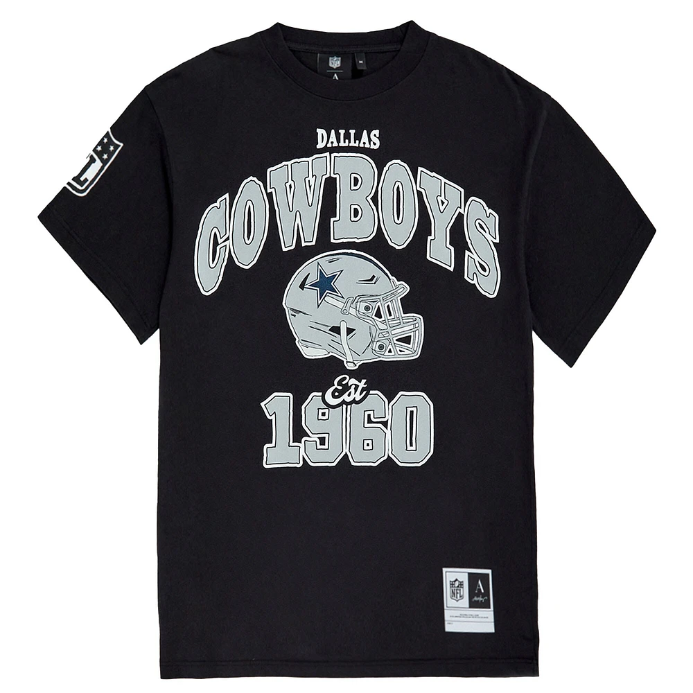 T-shirt unisexe noir Dallas Cowboys x Aleali May