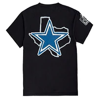 T-shirt unisexe noir Dallas Cowboys x Aleali May