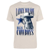 Unisex Cream Dallas Cowboys Lainey Wilson Thanksgiving Halftime Arlington T-Shirt