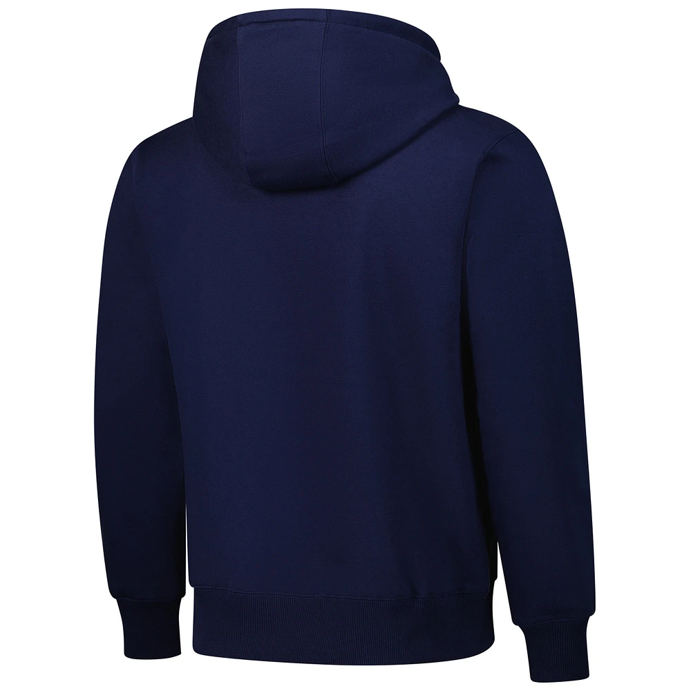 Unisex Dunbrooke  Navy Dallas Cowboys Defender Quarter-Zip Hoodie