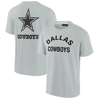 Unisex Fanatics Gray Dallas Cowboys Elements Super Soft Short Sleeve T-Shirt