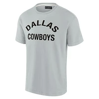 Unisex Fanatics Gray Dallas Cowboys Elements Super Soft Short Sleeve T-Shirt