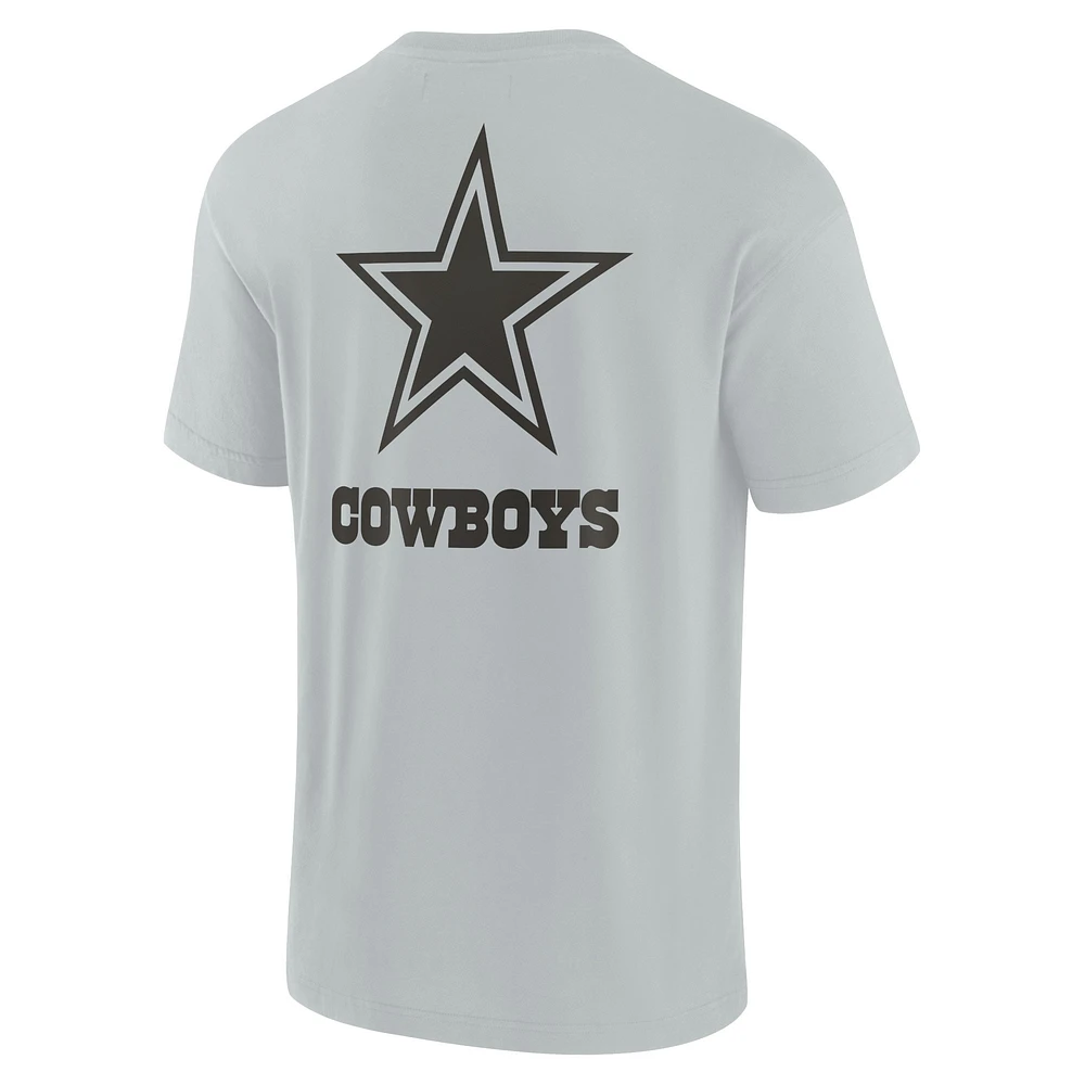 Unisex Fanatics Gray Dallas Cowboys Elements Super Soft Short Sleeve T-Shirt