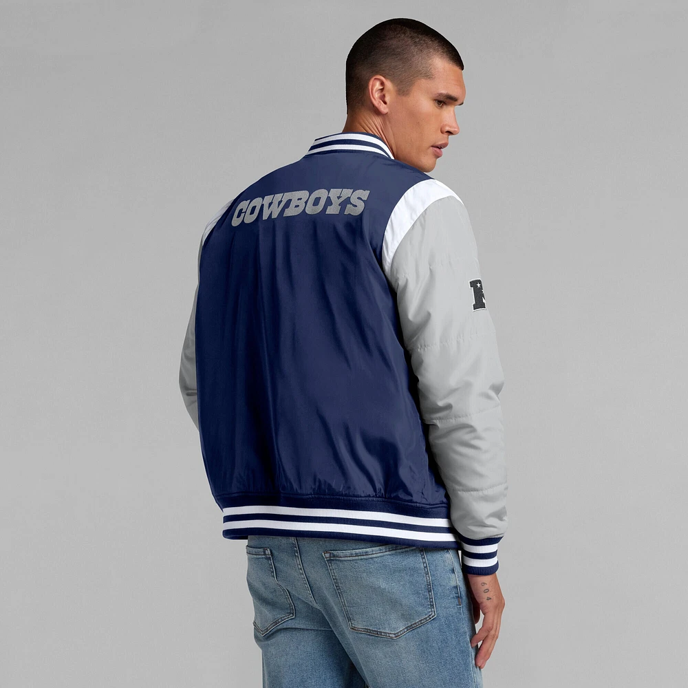 Unisex Fanatics  Navy Dallas Cowboys Elements Elite Full-Snap Jacket