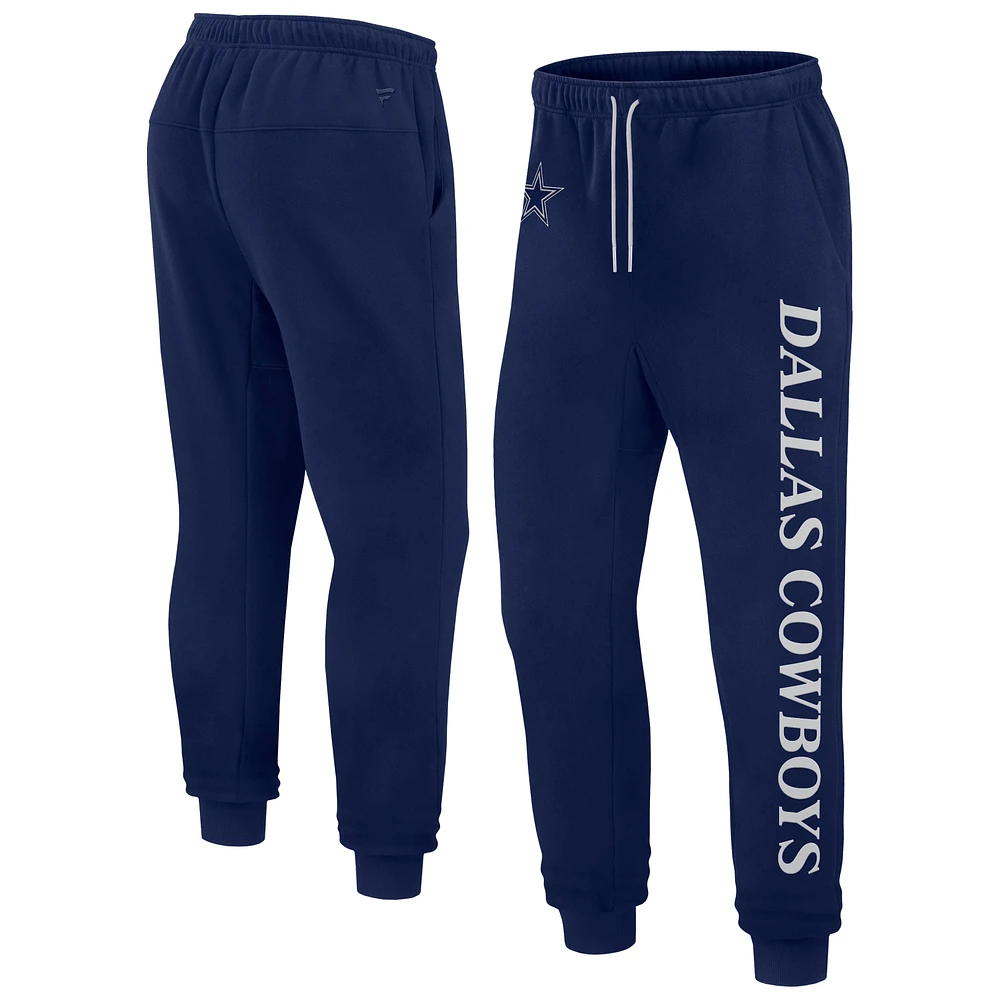 Pantalon de jogging unisexe en polaire Fanatics bleu marine Dallas Cowboys Elements Phenom