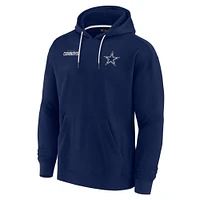 Sweat à capuche unisexe Fanatics Navy Dallas Cowboys Elements en polaire super douce