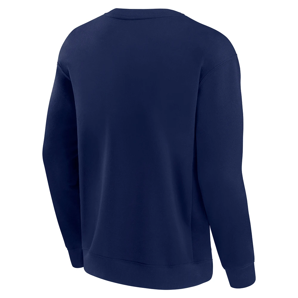 Sweat-shirt en polaire unisexe Fanatics bleu marine Dallas Cowboys Elements Unlimited