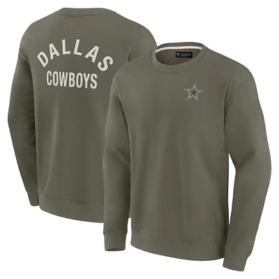 Sweat-shirt unisexe Fanatics Olive Dallas Cowboys Elements ultra doux