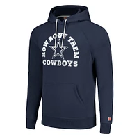 Sweat à capuche pour hommes Homage Navy Dallas Cowboys How 'Bout Them Hyperlocal Raglan