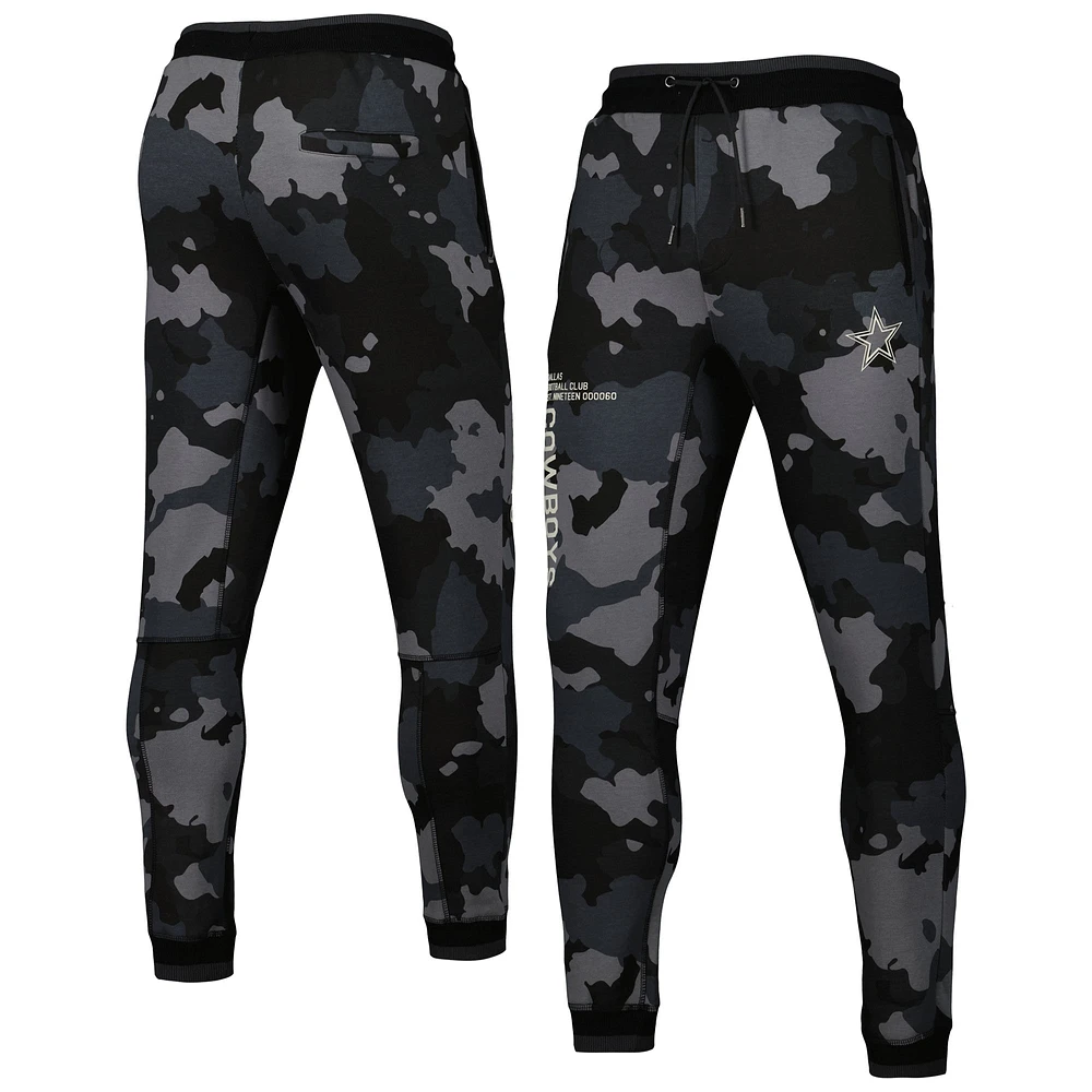 Unisex The Wild Collective Black Dallas Cowboys Camo Jogger Pants