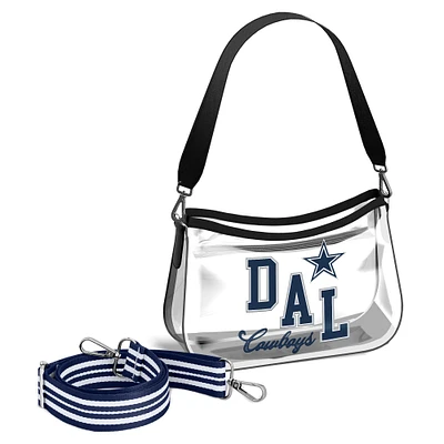 Mini-porte-monnaie transparent Stadium des Dallas Cowboys de WEAR by Erin Andrews