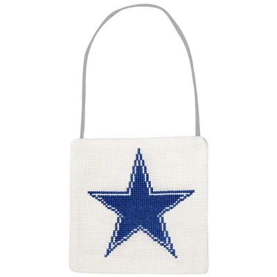 Dallas Cowboys Team Pride Cross Stitch Craft Kit - White