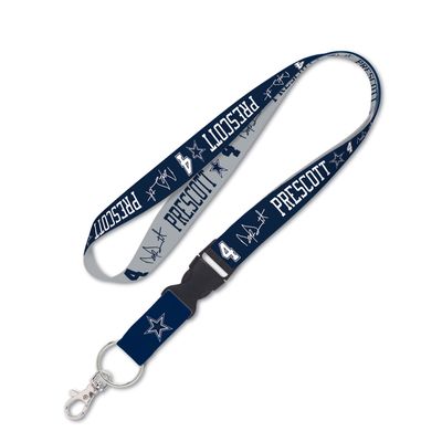 WinCraft Dak Prescott Dallas Cowboys Buckle Player - Lanyard