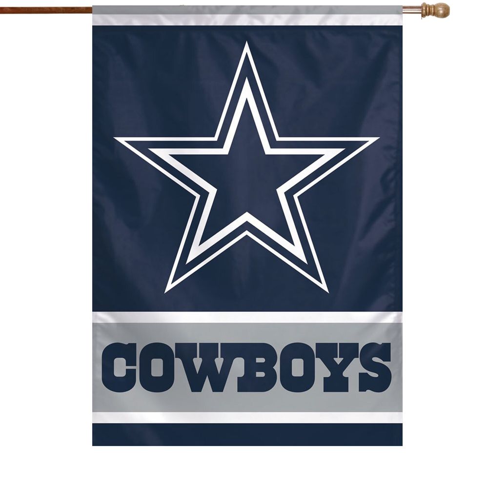 WinCraft Dallas Cowboys 28" x 40" Primary Logo House Flag