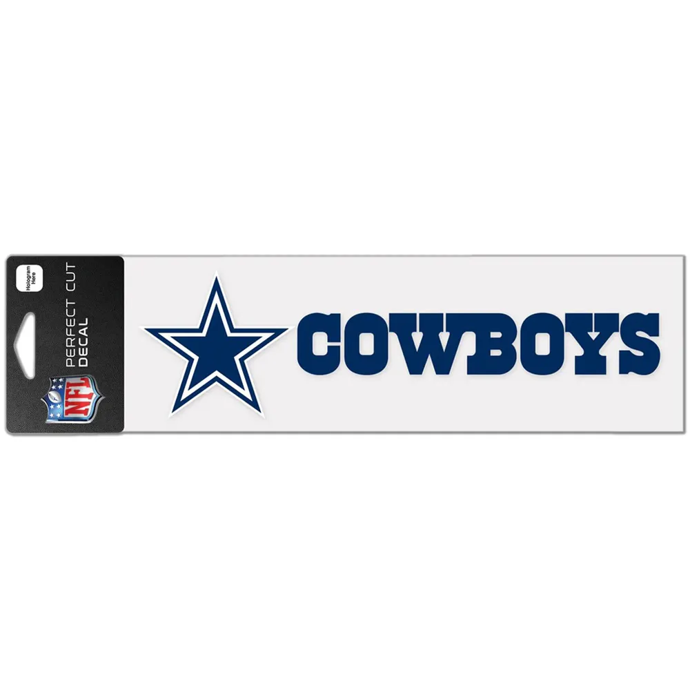Lids Dallas Cowboys WinCraft 3' x 10' Logo & Name Perfect Cut