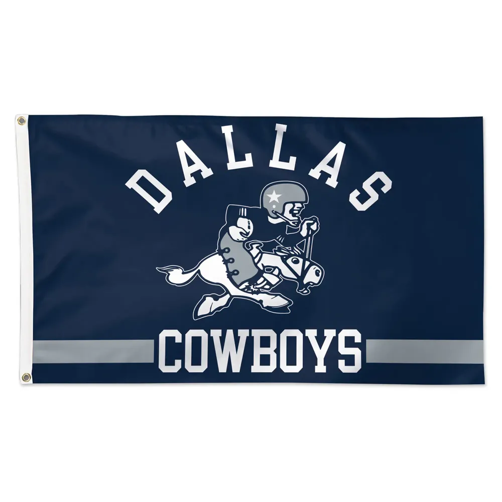 WinCraft Dallas Cowboys 3' x 5' Drapeau de luxe 1 face avec logo classique