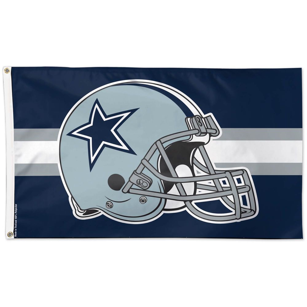 WinCraft Dallas Cowboys 3' x 5' Helmet Deluxe - Single-Sided Flag