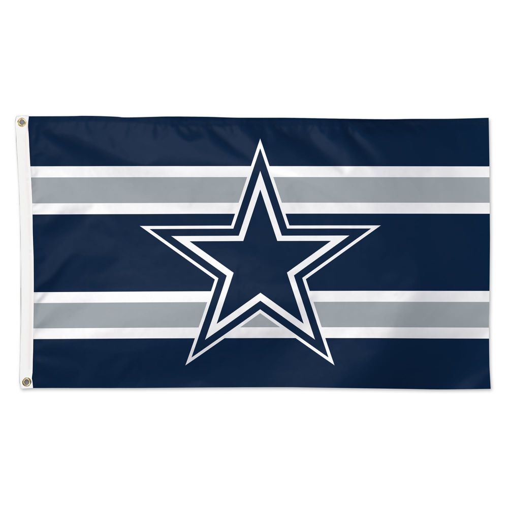 WinCraft Dallas Cowboys 3' x 5' Horizontal Stripe 1-Sided Deluxe Flag