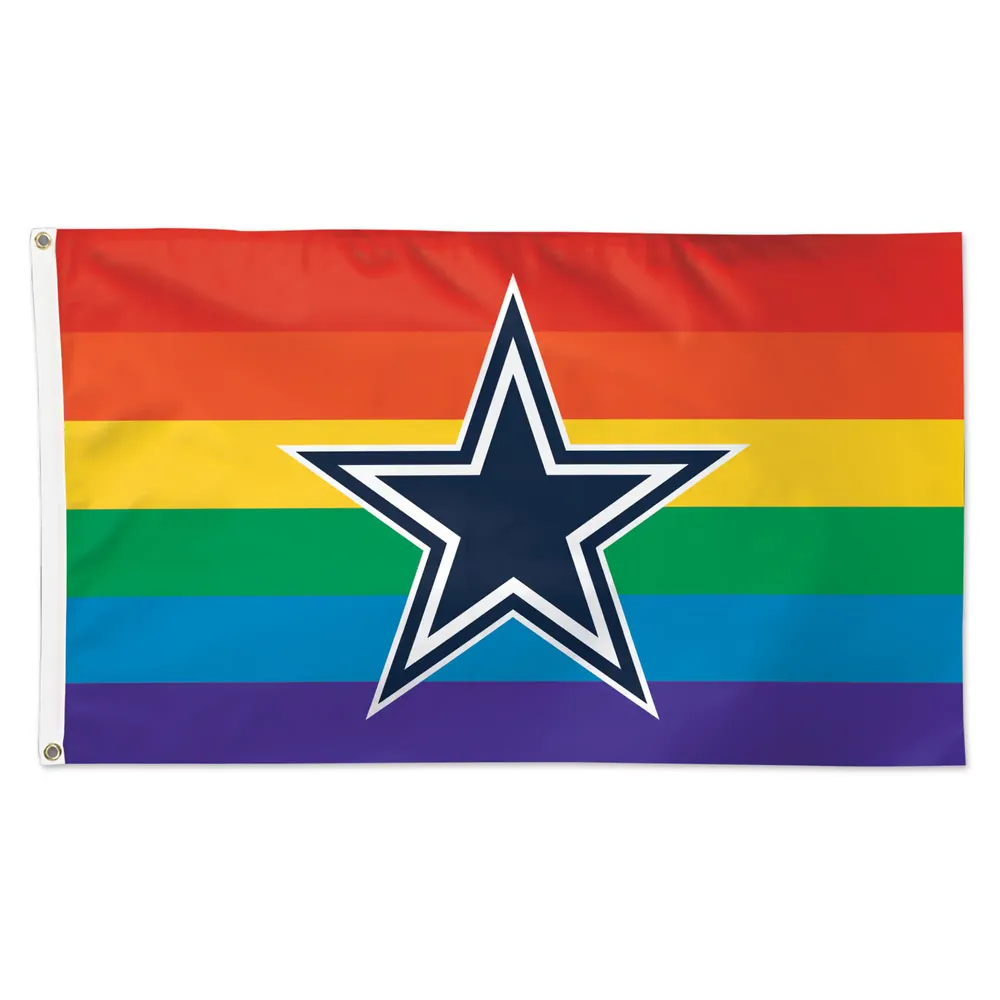 WinCraft Dallas Cowboys 3' x 5' Pride Deluxe Drapeau 1 face