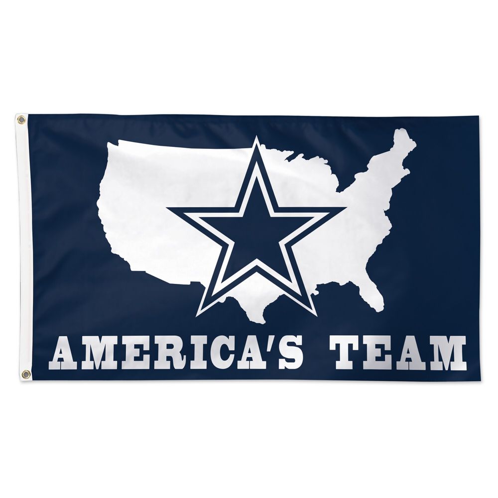 WinCraft Dallas Cowboys 3' x 5' Slogan Deluxe Single-Sided Flag