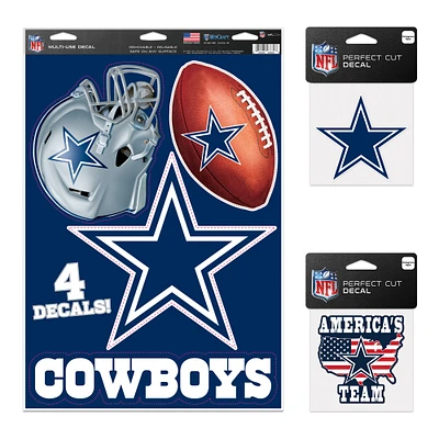 Pack de décalcomanies WinCraft Dallas Cowboys