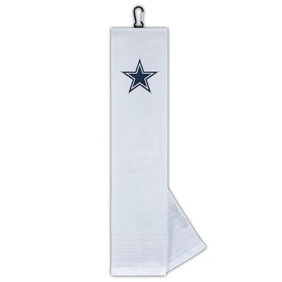 Serviette de golf à trois volets WinCraft Dallas Cowboys Face/Club