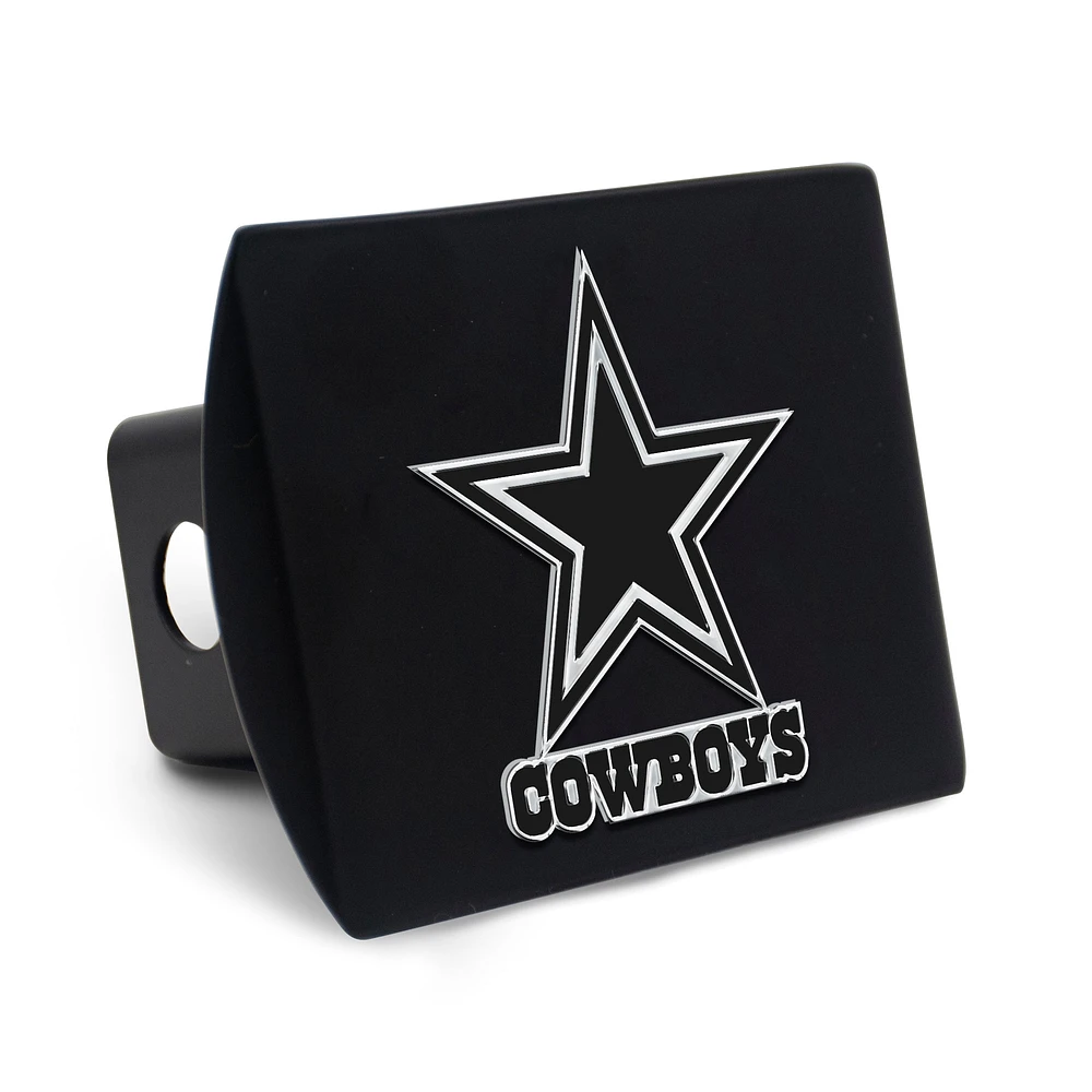 Housse d'attelage WinCraft Premium en métal chromé avec logo des Cowboys de Dallas