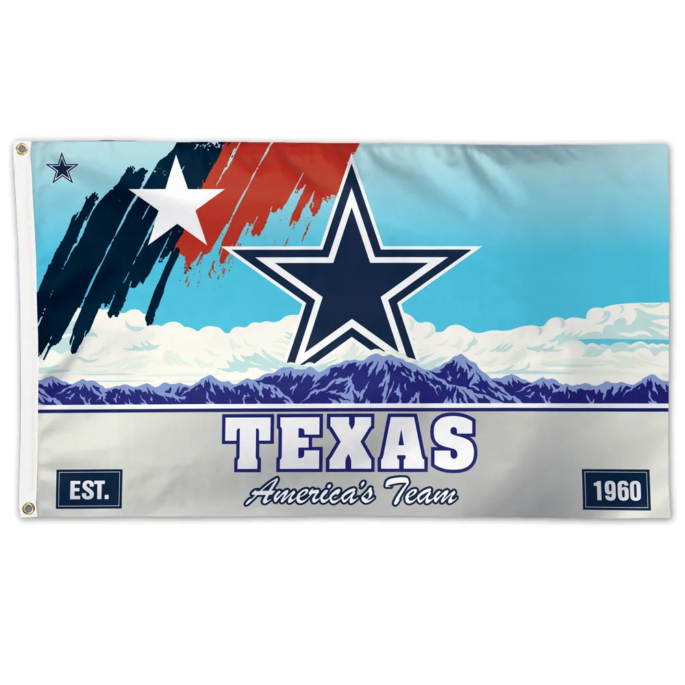 WinCraft Dallas Cowboys 3' x 5' Slogan Deluxe Single-Sided Flag