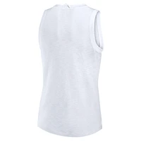 Women's Fanatics  White Dallas Cowboys Slub Tank Top
