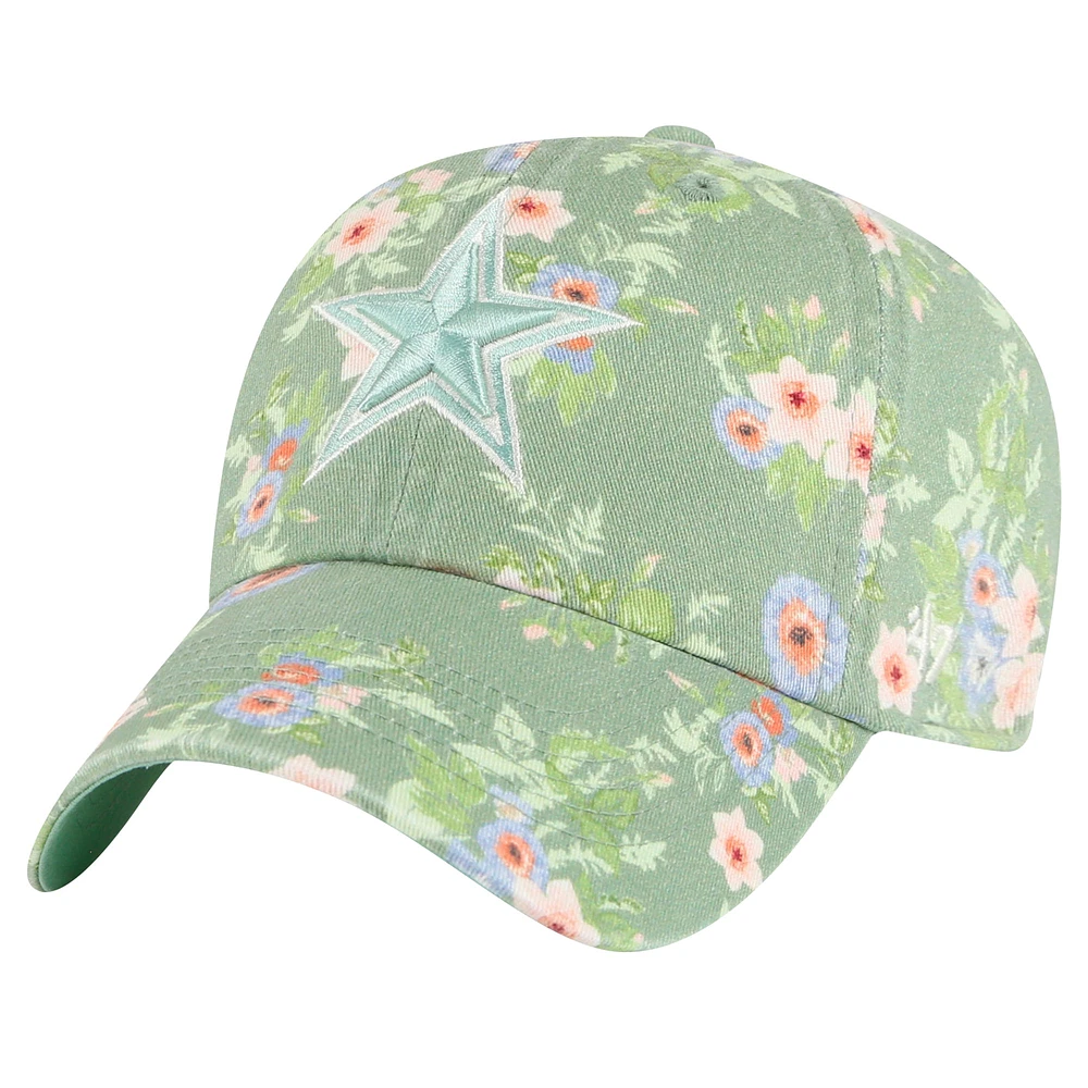 Chapeau réglable vert Dallas Cowboys Meadow Garden Clean Up '47 pour femmes