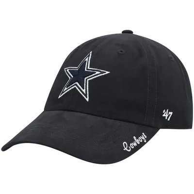 Women's '47 Navy/Gray Dallas Cowboys Stamp Fade Full Time Lace-Up