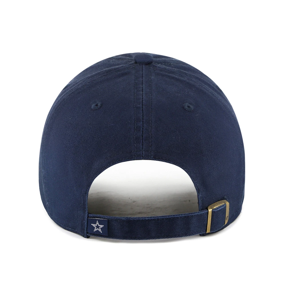 Casquette réglable '47 Dallas Cowboys Sidney Clean Up pour femme, bleu marine