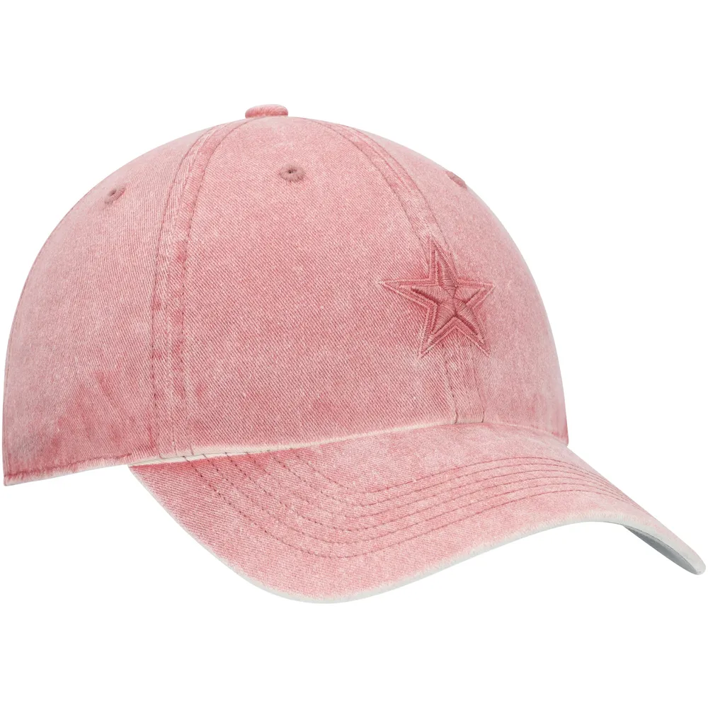 47 Women's '47 Pink Dallas Cowboys Mist Clean Up Adjustable Hat