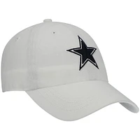 Casquette Ajustable '47 Blanche Dallas Cowboys Miata Clean Up Pour Femme