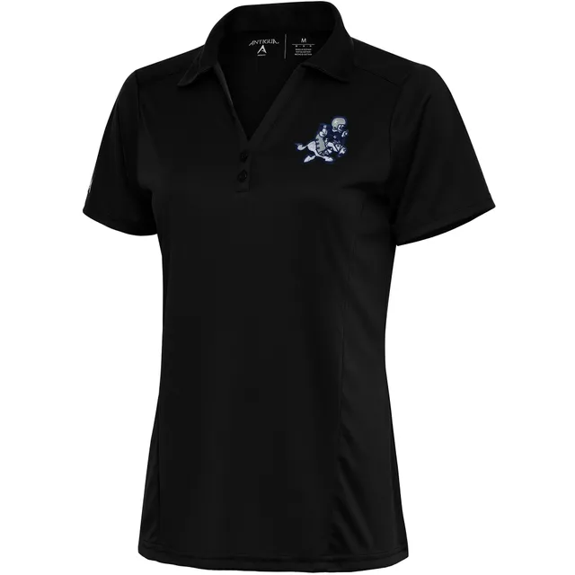 Men's Antigua Navy Dallas Cowboys Compass Polo