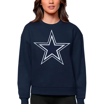 Dallas Cowboys Men's Navy/Gray NFL Wildcat Crewneck Sweatshirt, Medium