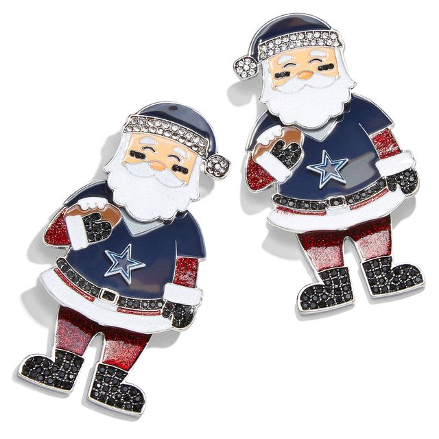 Boucles d'oreilles Père Noël BaubleBar Dallas Cowboys pour femme