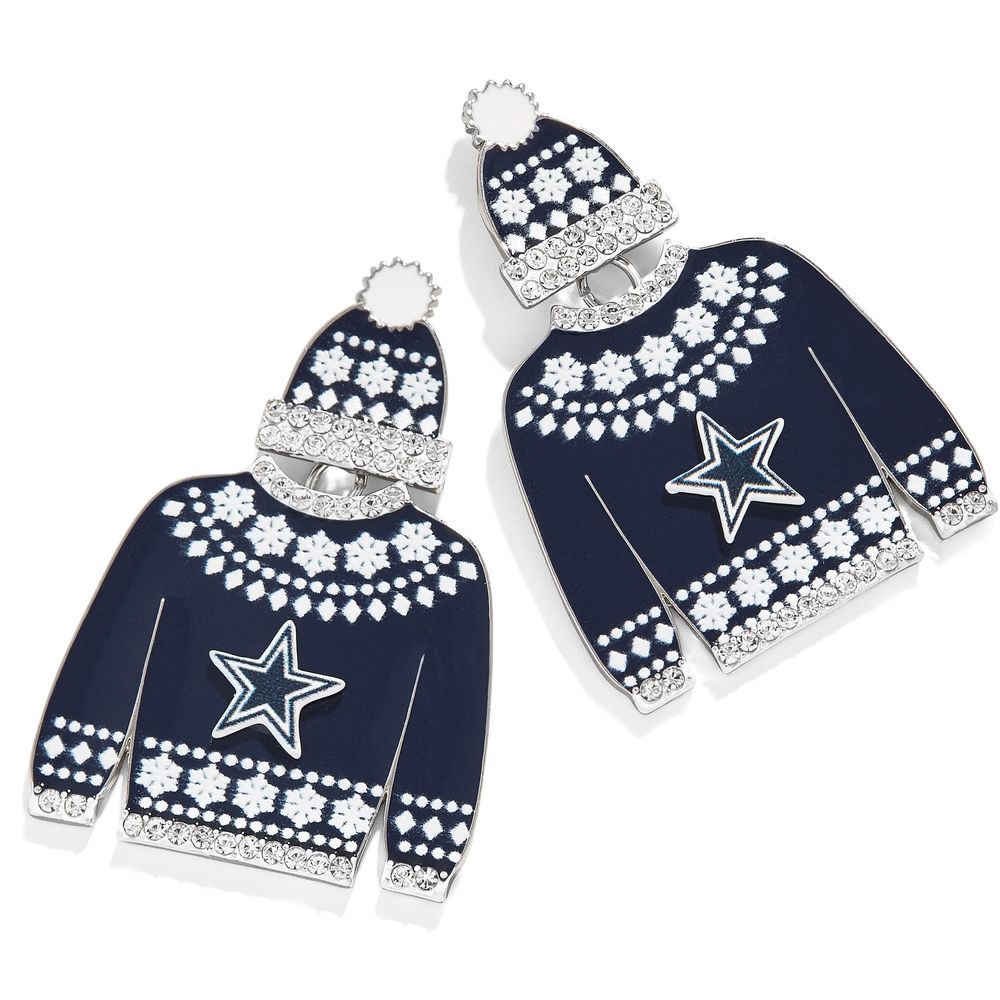 Women's BaubleBar Dallas Cowboys Sweater Earrings