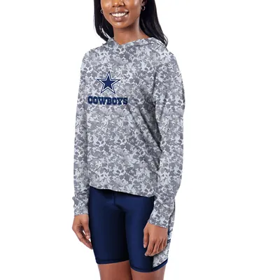 Dallas Cowboys Certo Women's Session Pullover Hoodie - Navy