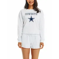 : Dallas Cowboys NFL Dallas Cowboys Womens Crossfield Pajama  Short, Cream, Small : Clothing, Shoes & Jewelry