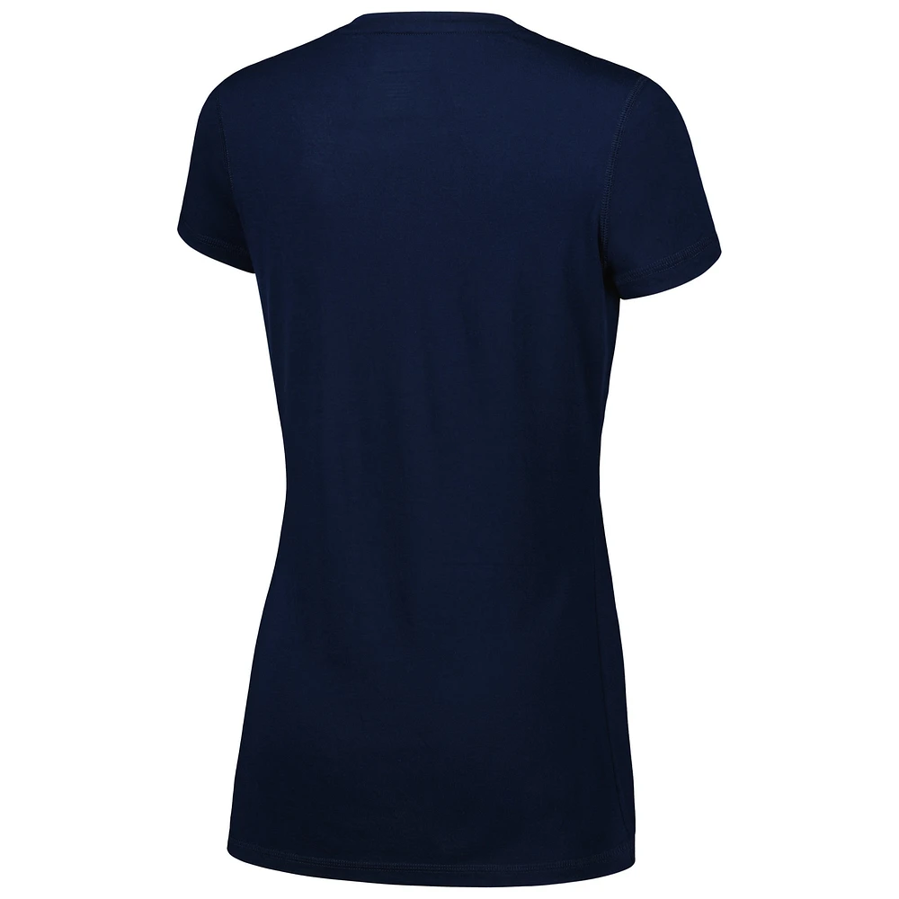 Ensemble de nuit T-shirt et pantalon en flanelle Arctic Concepts Sport Navy/ Dallas Cowboys pour femmes